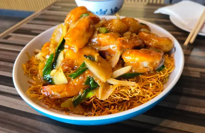 Chicken chow mein at Signature Garden, Beddington Heights, Calgary NE