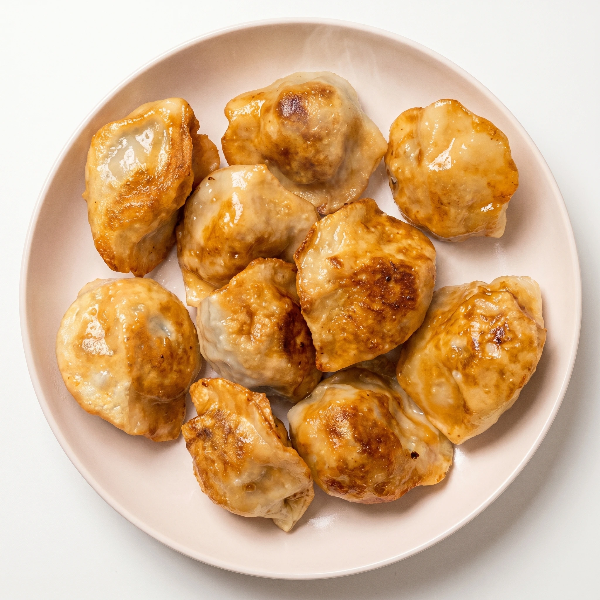 House-made pan fried pork dumplings at Signature Garden in Beddington Heights, Calgary NE