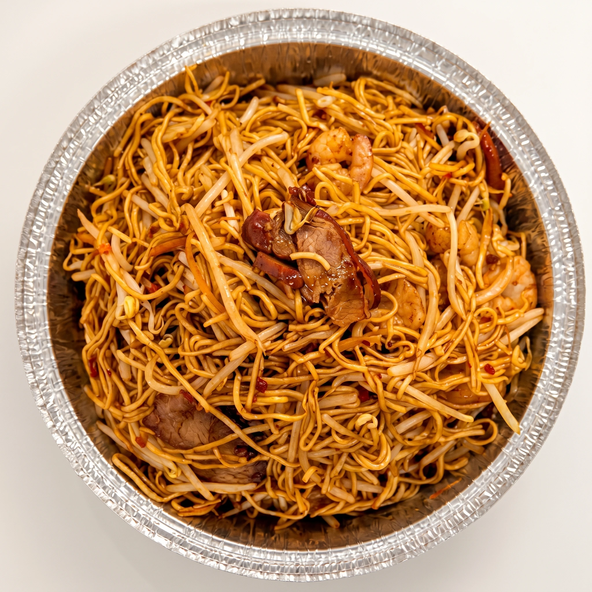 Szechuan chow mein at Signature Garden Chinese restaurant in Beddington Heights, Calgary